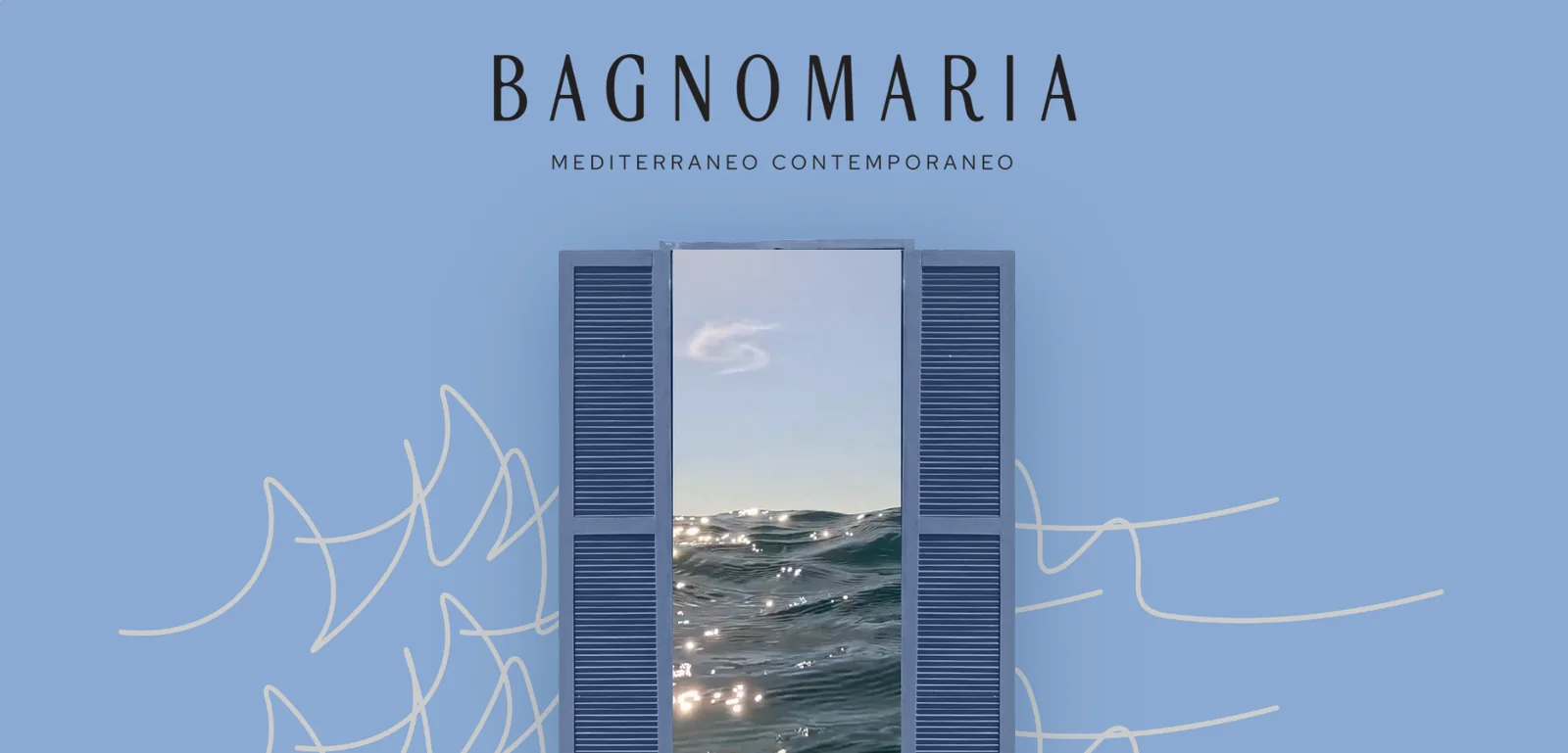 Homepage del sito Bagnomaria Catania su desktop